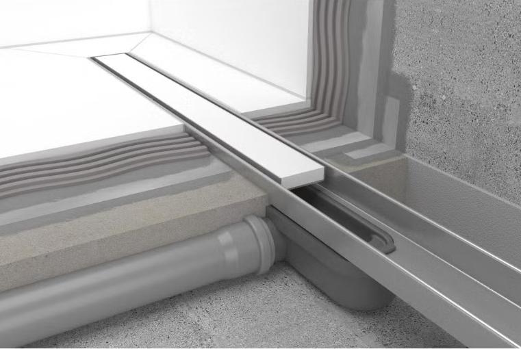 Easy Drain Compact Clean Zero Douchegoot | 80 cm, Ophalen of Verzenden, Nieuw, Chroom, Douche