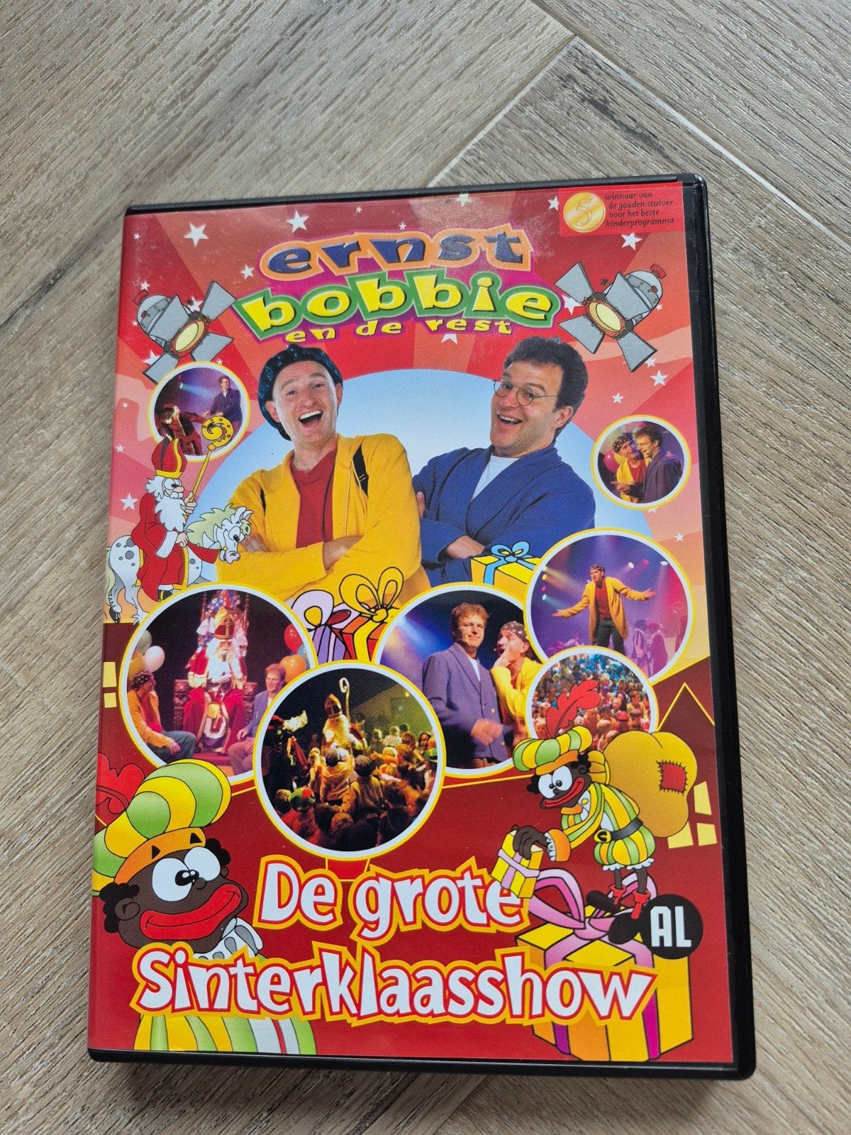 Dvd Ernst Bobbie en de rest de grote sinterklaasshow, Alle leeftijden, Ophalen of Verzenden, Nederlands, Sinterklaas