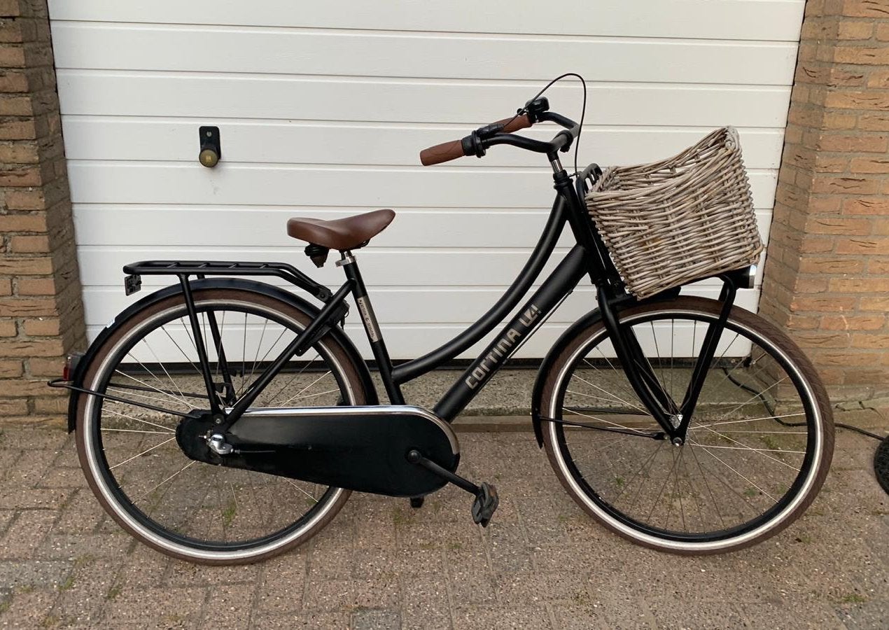 Zgan Cortina U4 26 inch nieuw model 3V terugtraprem mandje, Terugtraprem, Versnellingen, Zo goed als nieuw, Ophalen
