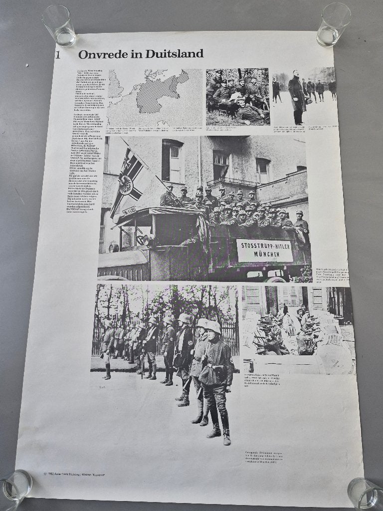leuke poster over Tweede wereld oorlog, nr 1., Ophalen, Overige soorten, Nederland, Foto of Poster