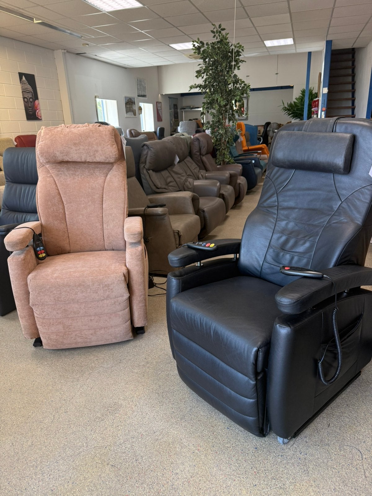 Velderhof Fitform Prominent Meubelzorg sta op relax fauteuil, Ophalen of Verzenden, Zo goed als nieuw, Gratis bezorging regio Utrecht