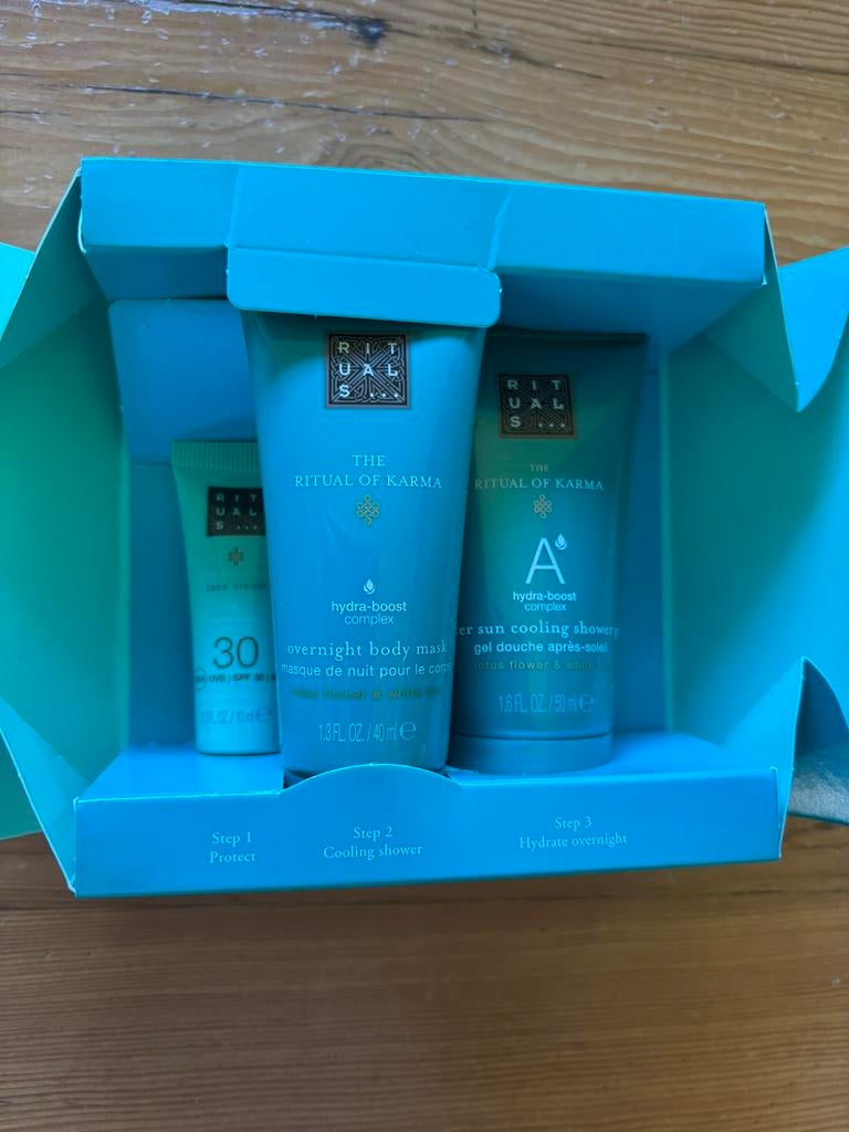Rituals - the ritual of Karma hydrated sunshine, Ophalen of Verzenden, Zo goed als nieuw, Zonnebrand of After Sun