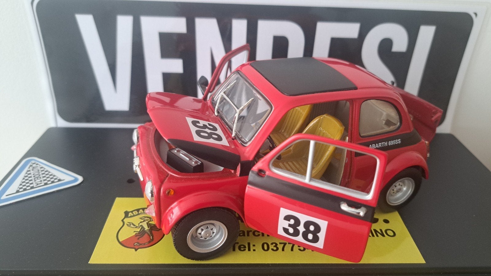 Fiat Abarth 695SS. Road Signature., Ophalen of Verzenden, Overige merken