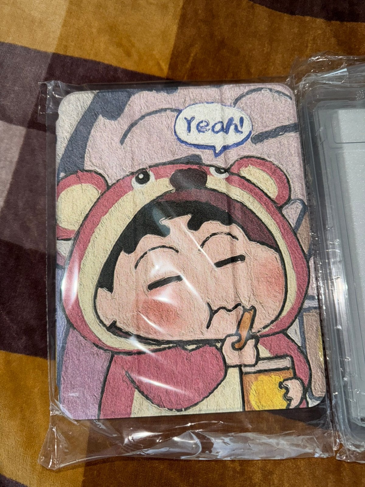 Ipad Air case (M4/2026) Shin Chan + screen protectors, Nieuw, Hoesje of Tasje, Ophalen of Verzenden, Apple