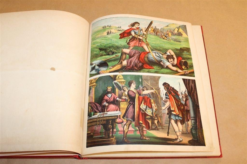 Aunt Louisa's Bible Picture Book — 33 Chromo's [1890], Ophalen of Verzenden