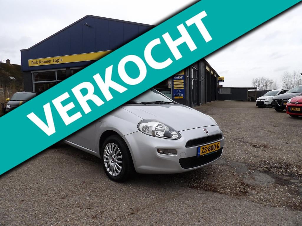 Fiat Punto Evo 1.4 Street 5-drs / Open dak / Rijklaarprijs, Voorwielaandrijving, 12 maanden, Stof, 4 cilinders