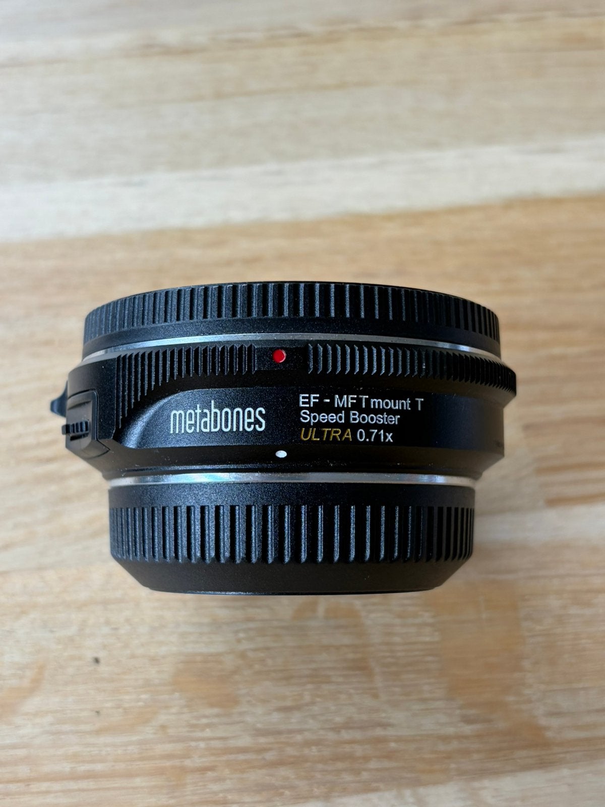 Metabones Speed Booster ULTRA 0.71x – Canon EF naar MFT, Metabones, Lensadapter, Ophalen, Zo goed als nieuw