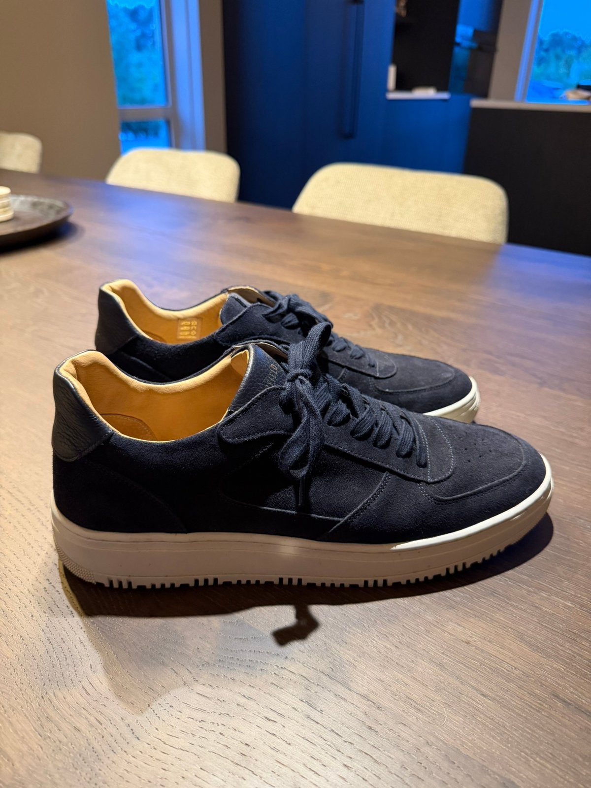 Manfield schoenen, Kleding | Heren, Blauw, Ophalen of Verzenden, Sneakers of Gympen, Zo goed als nieuw