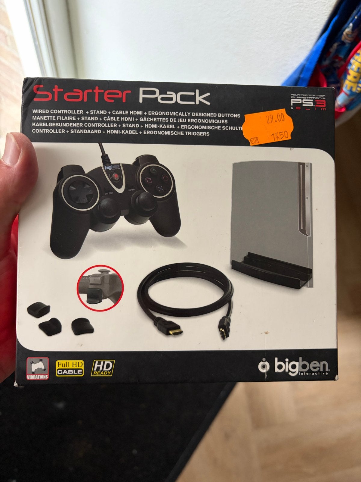 Bigben PS3 Starter Pack - Nieuw in ongeopende verpakking, Avontuur en Actie, 1 speler, Nieuw, Ophalen of Verzenden