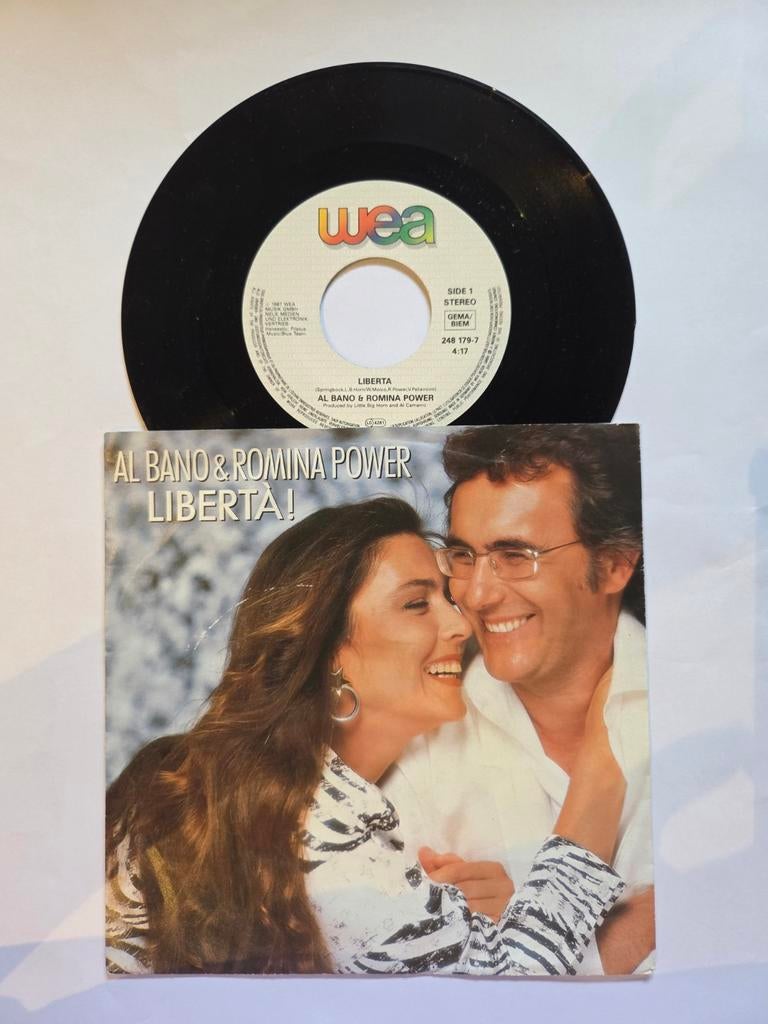 Al Bano & Romina Power - Liberta, Gebruikt, 7 inch, Single, Ophalen of Verzenden
