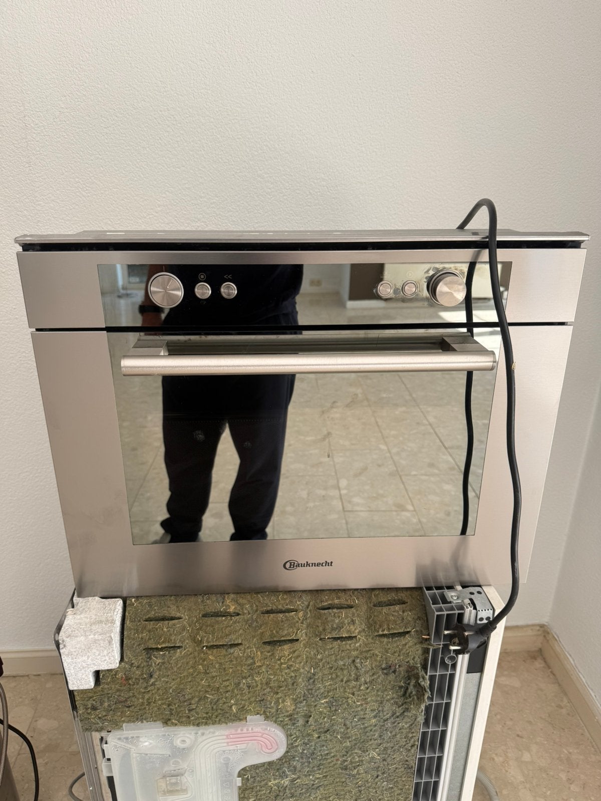 Combi magnetron van bauknecht, Witgoed en Apparatuur, Ovens, Ophalen, Bauknecht, Inbouw, Gebruikt