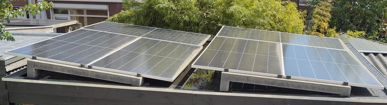 Zonnepanelen installatie 6 panelen à 545W + Growatt omvormer, Ophalen, Zo goed als nieuw