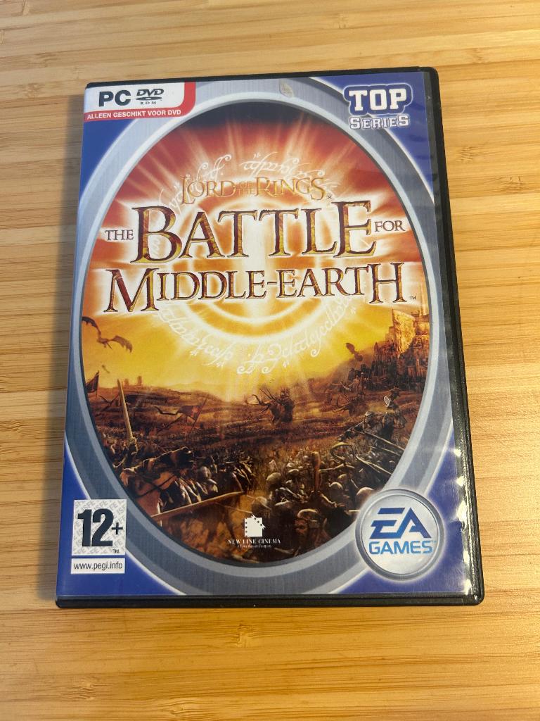 LOTR Battle for Middle-earth PC Complete, Spelcomputers en Games, Games | Pc, 1 speler, Ophalen of Verzenden, Zo goed als nieuw