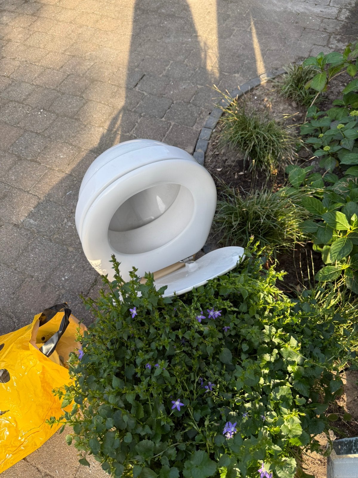 Gratis toilet, Ophalen, Afvoer, Pvc, Zo goed als nieuw