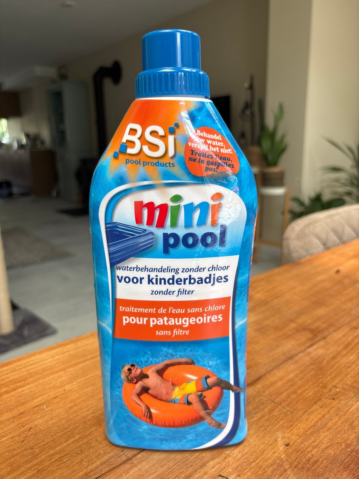 BSI Mini Pool waterbehandeling chloorvrij voor kinderbadjes, Ophalen of Verzenden, Nieuw, Reinigingsmiddel