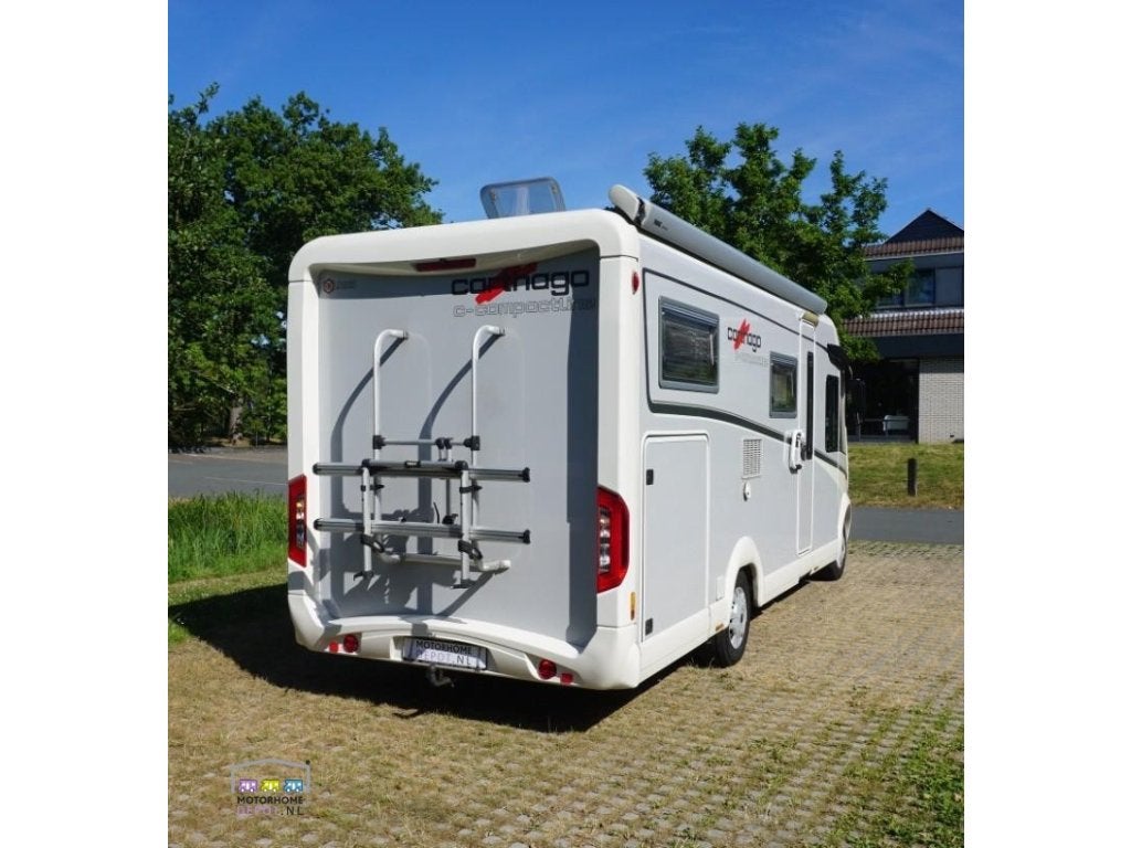 Carthago C-Compactline 143 2016 met 74.000km vakantieklaar!, Integraal, Koelkast, Bedrijf, Carthago