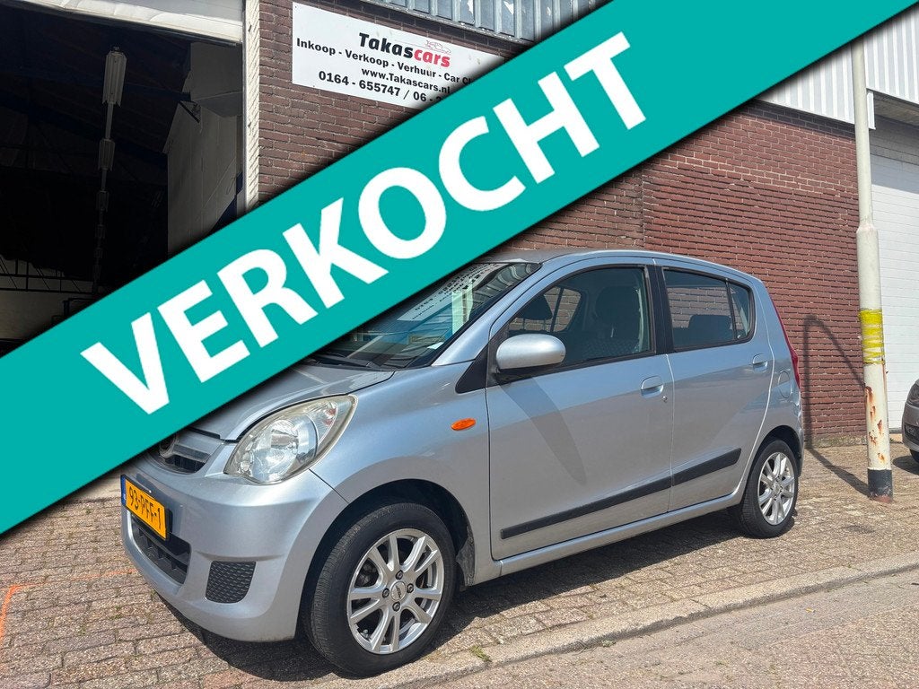 Daihatsu Cuore 1.0 Class AIRCO&JAAR APK, Voorwielaandrijving, 18 €/maand, 4 stoelen, Cuore