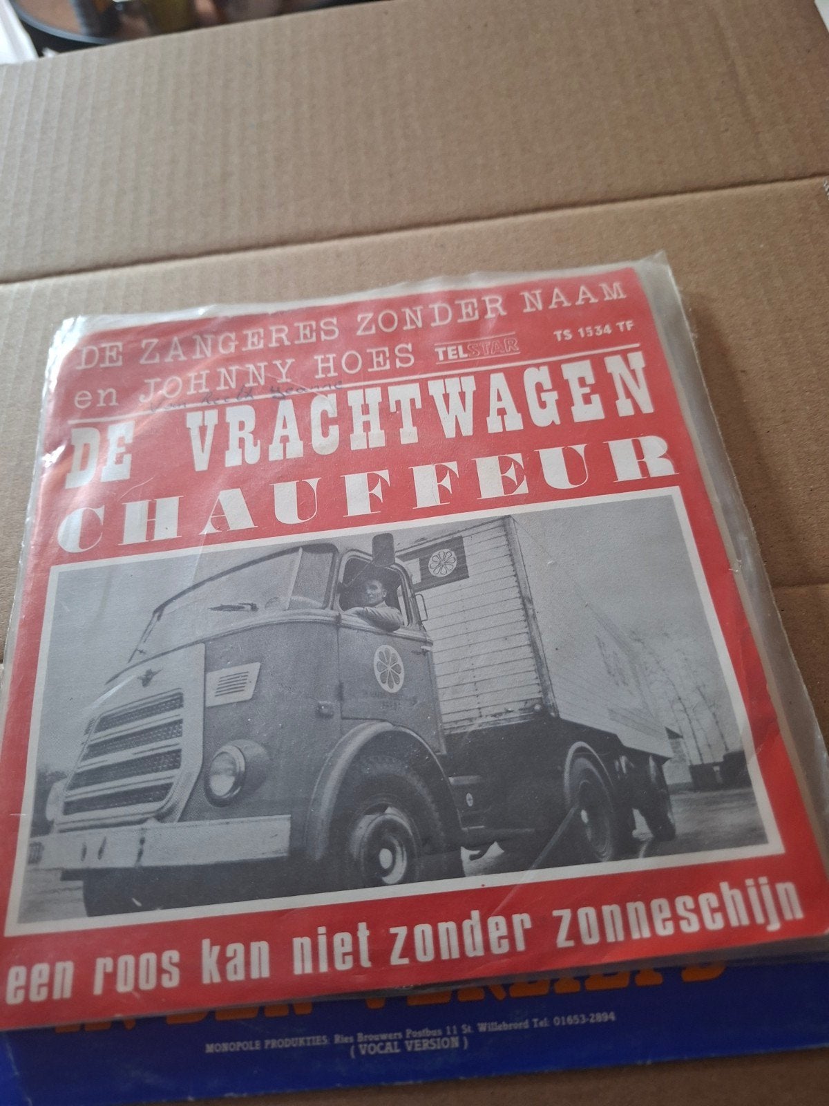 zangeres zonder naam  en johnny hoes, Cd's en Dvd's, Vinyl | Nederlandstalig, Ophalen of Verzenden, Zo goed als nieuw, Overige formaten