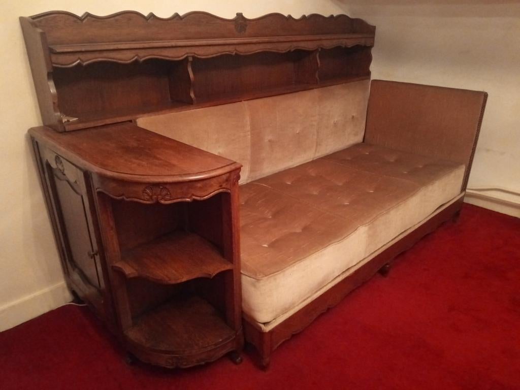 Prachtige antieke divan, zo'n 100 jaar oud, Ophalen