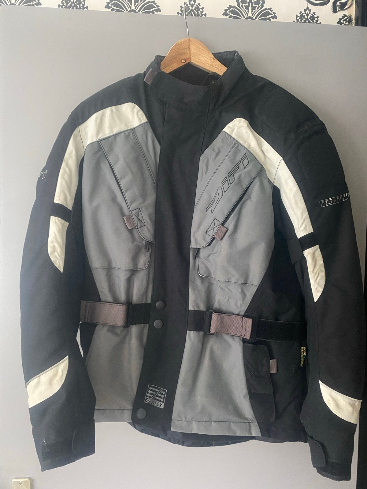 Difi textiel motorjas met Aerotex en Bodyguard protectie, Ophalen of Verzenden, Tweedehands, Heren, Jas | textiel