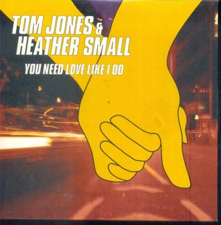 cd-single van Tom Jones & Heather Small - You need love like, Verzenden, Zo goed als nieuw, Pop