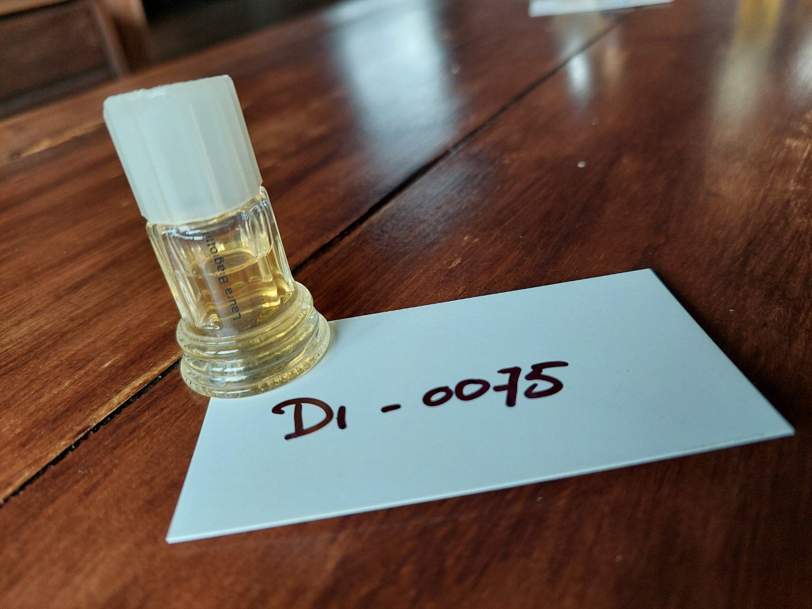 Vintage Laura Biagiotti Roma EDT 5 ml – parfumminiatuur, Verzamelen, Ophalen of Verzenden, Gebruikt, Miniatuur