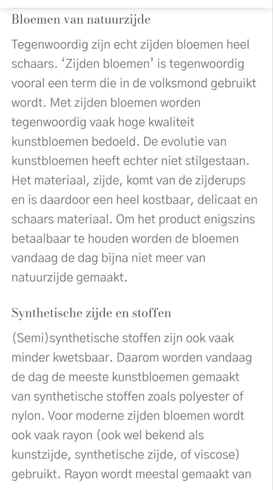 ZGN groot zijden bloemstuk in glazen cilinder vaas, Ophalen, Zijde, Zo goed als nieuw, 105 cm