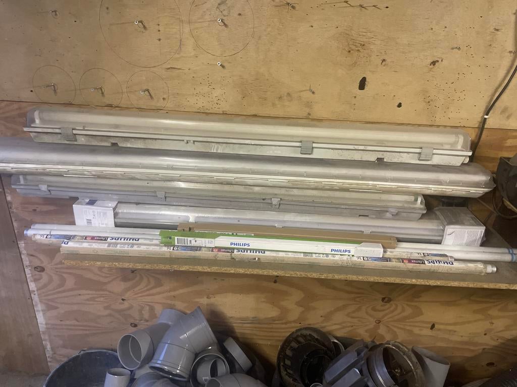 Diverse TL verlichting en armaturen - Philips, Doe-het-zelf en Verbouw, Bouwverlichting, Ophalen of Verzenden, Zo goed als nieuw