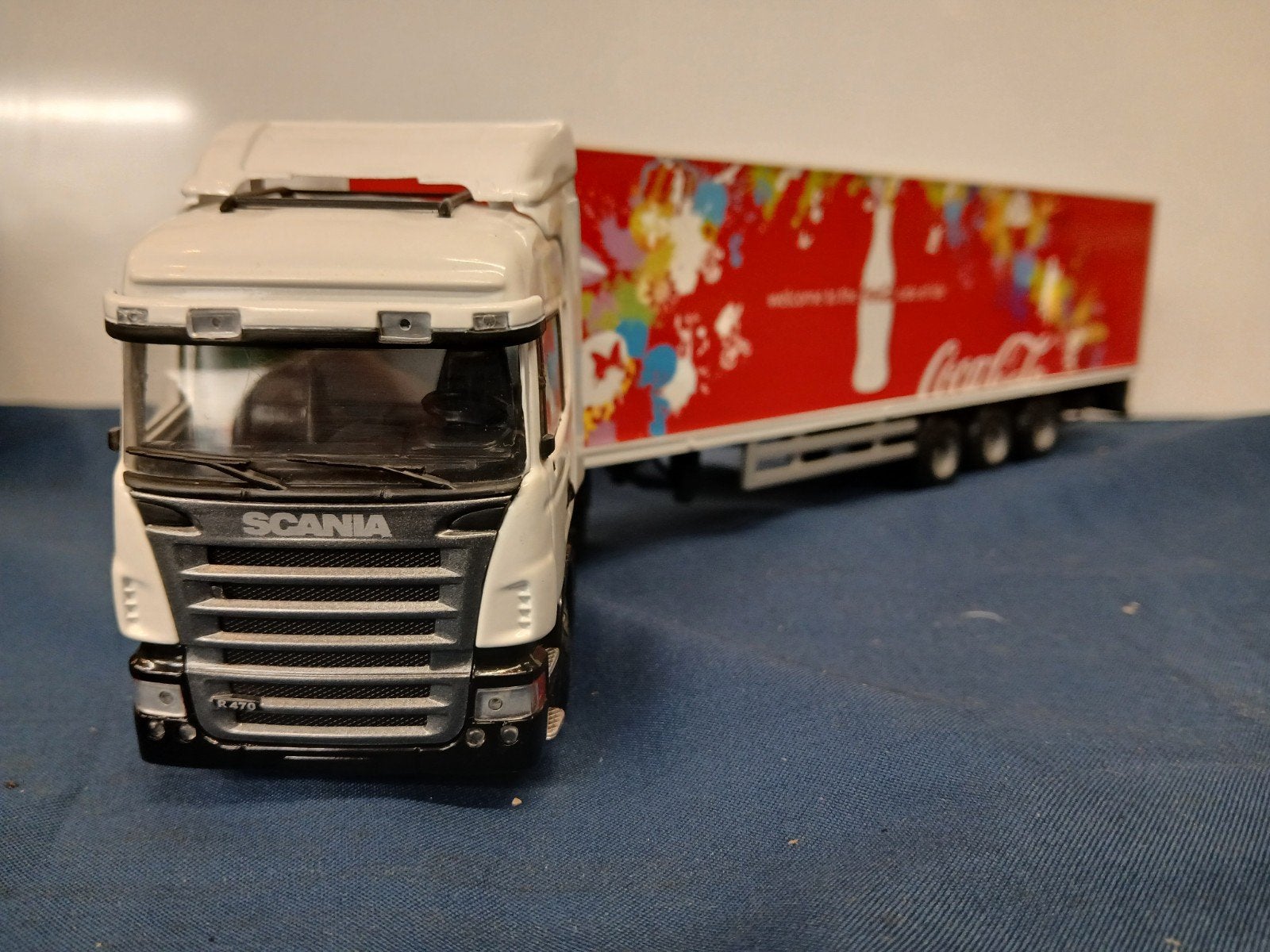 Lion Car SCANIA R 470, Ophalen, Zo goed als nieuw, Bus of Vrachtwagen, Lion Toys