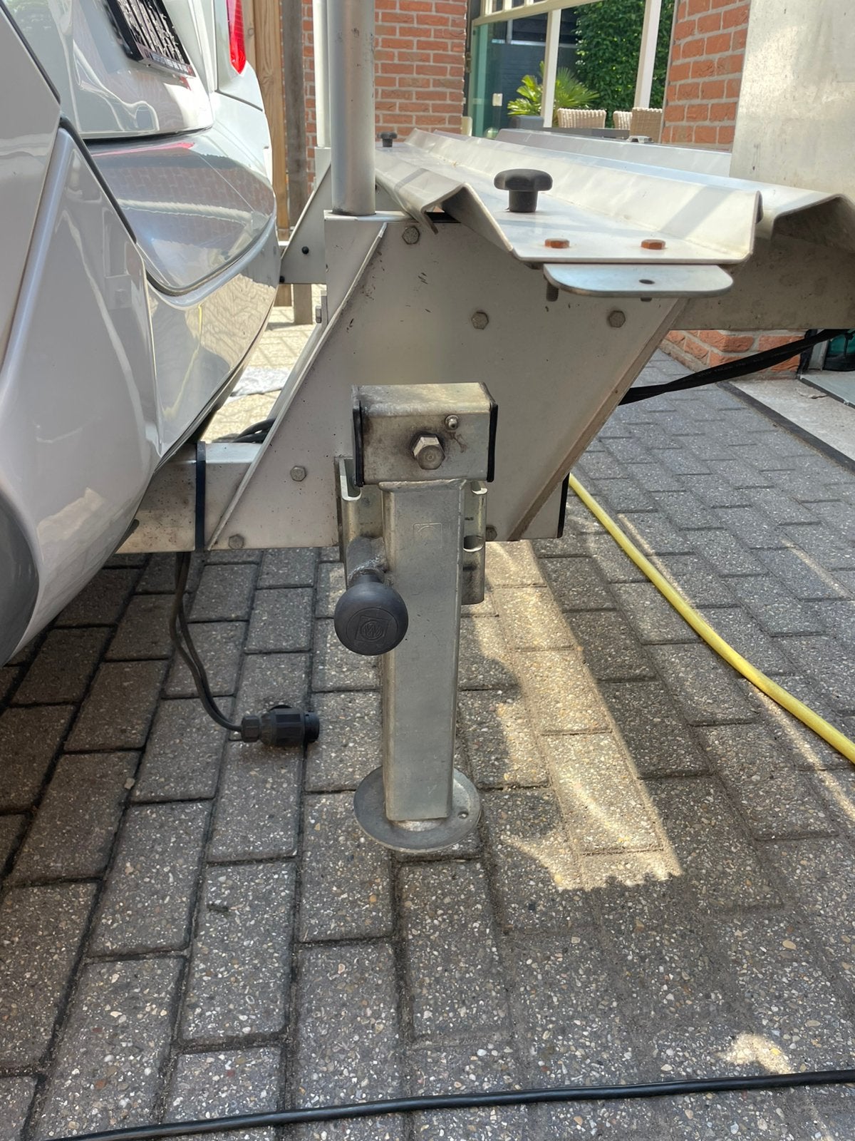 Scooter of fiets drager voor camper met stempels, Ophalen, Zo goed als nieuw