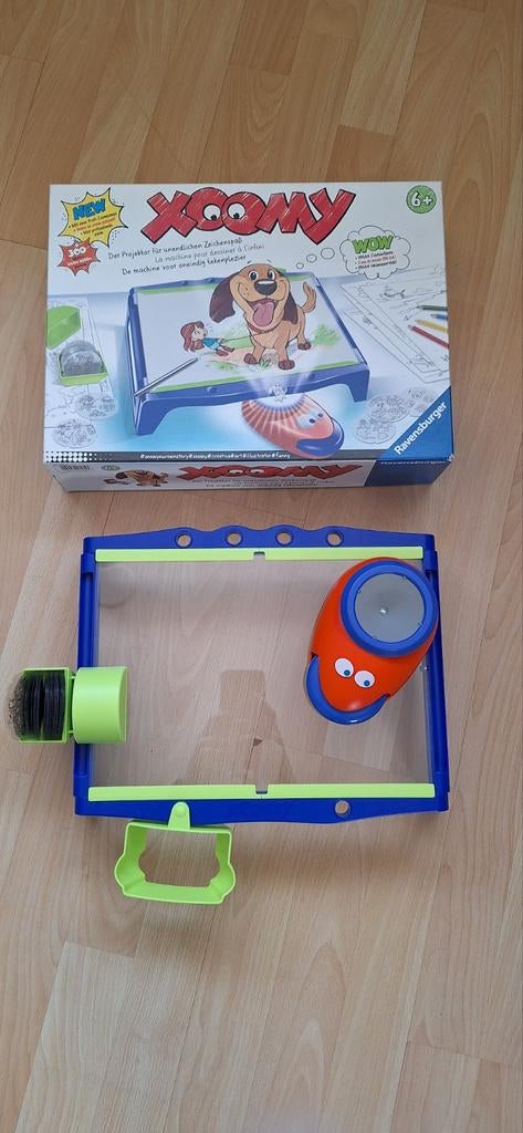 Xoomy tekentafel met projector, Ophalen of Verzenden, Zo goed als nieuw, Met licht