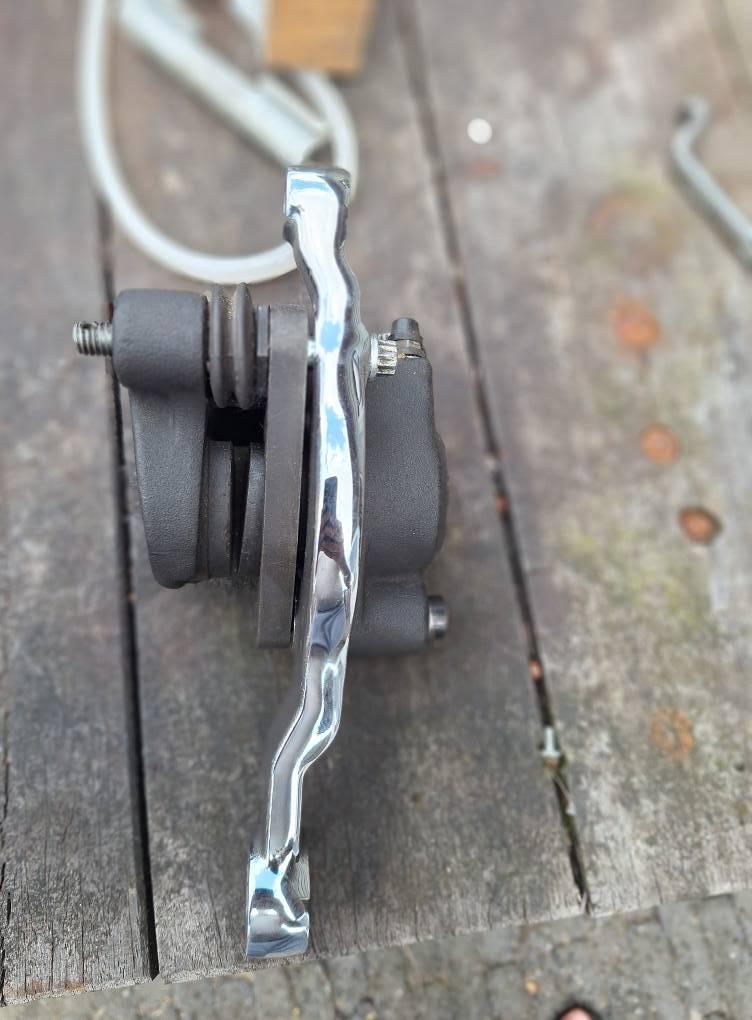 Remklauw met bracket voor springer voorvork, Ophalen of Verzenden, Gebruikt