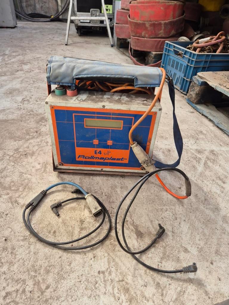 Rollmaplast E4 Light elekrolas apperaat (pe) kunstof (wavin), Doe-het-zelf en Verbouw, Gereedschap | Overige machines, Ophalen of Verzenden