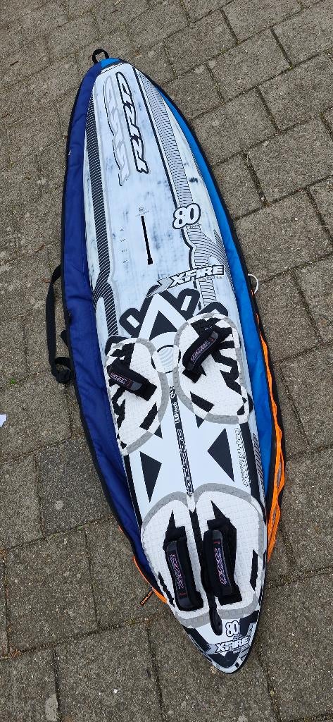 RRD X-Fire Ltd V2 80 in topconditie, Watersport en Boten, Ophalen, Gebruikt, Met draagtas, Minder dan 250 cm