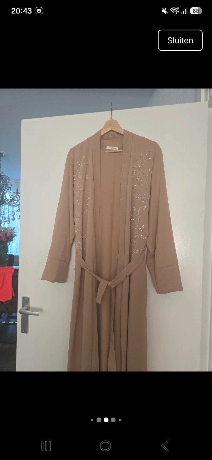 Mooie marokanse Jurk twee delig helemaal nieuw, Kleding | Dames, Ophalen of Verzenden, Nieuw, Onder de knie