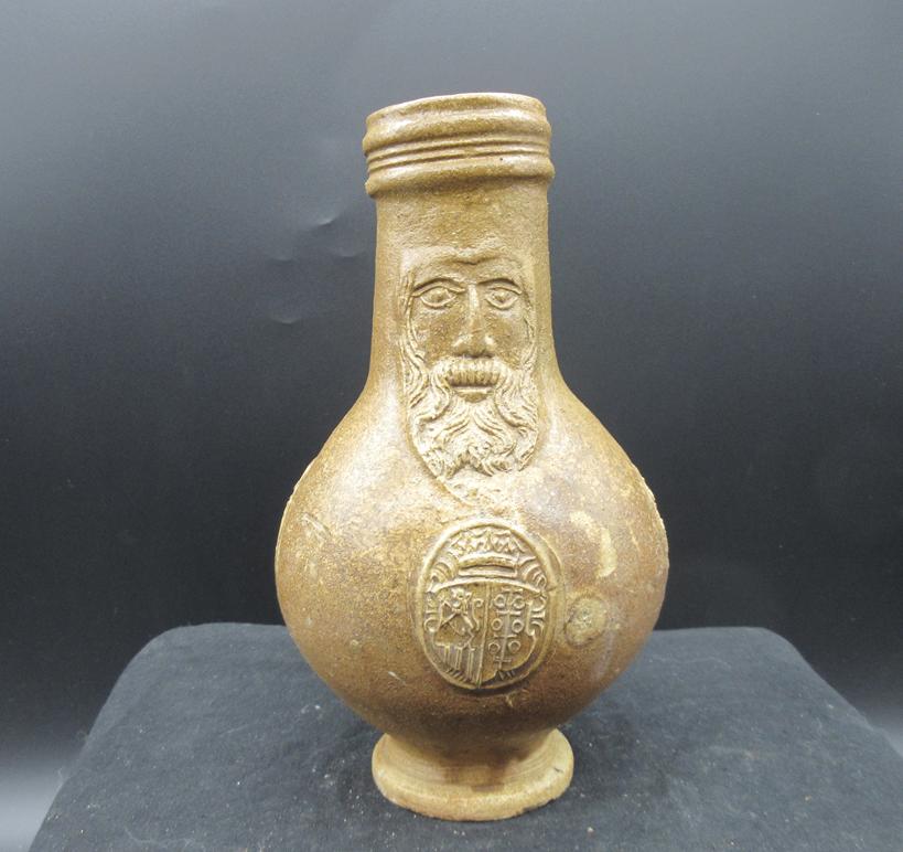 Baardmankruik baardmankruik Frechen um 1600, Antiek en Kunst, Antiek | Keramiek en Aardewerk, Ophalen of Verzenden