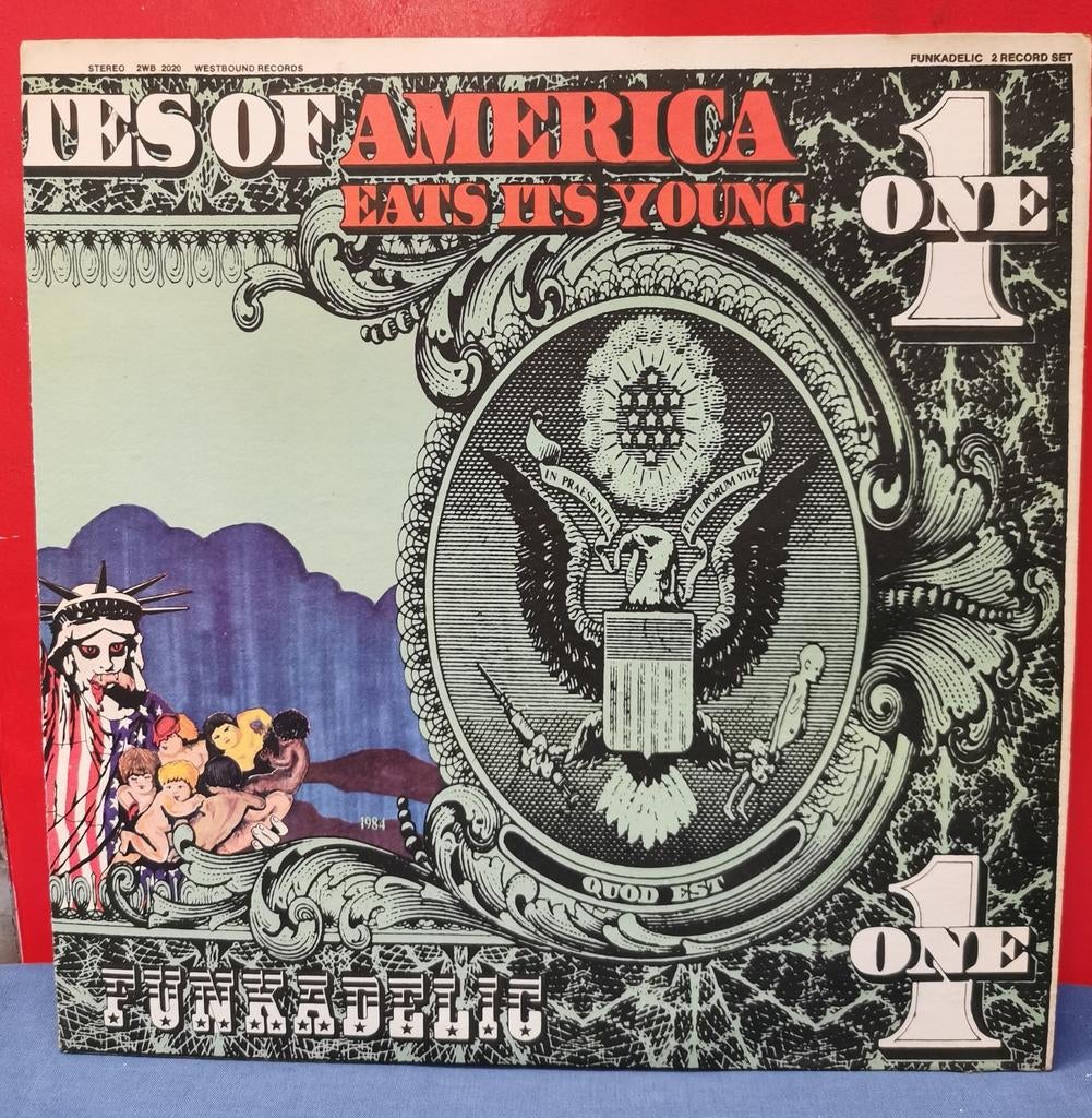 Funkadelic America Eats Its Young 2LP original US pressing, Ophalen of Verzenden, Gebruikt, 12 inch