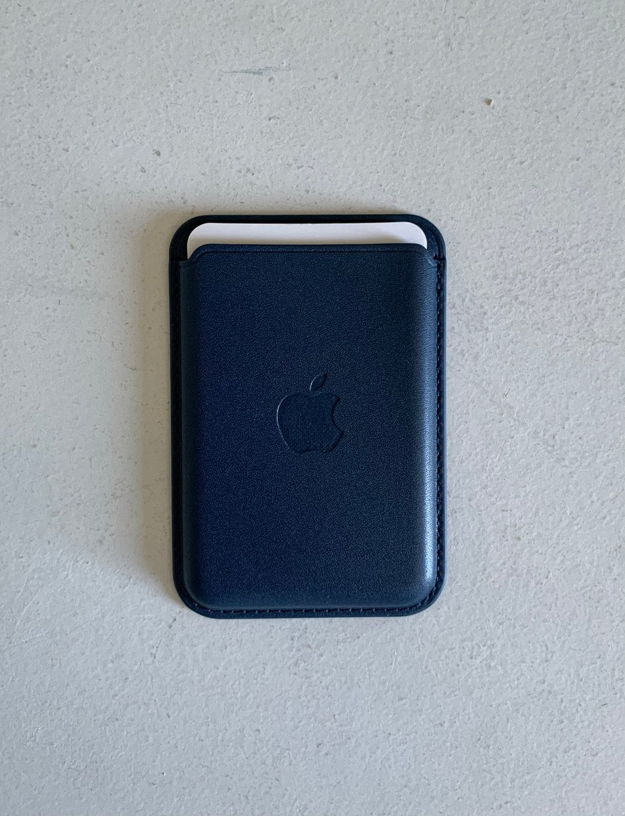 Apple Magsafe Portemonnee - Blauw, Overige merken, Nieuw, Leer, Verzenden