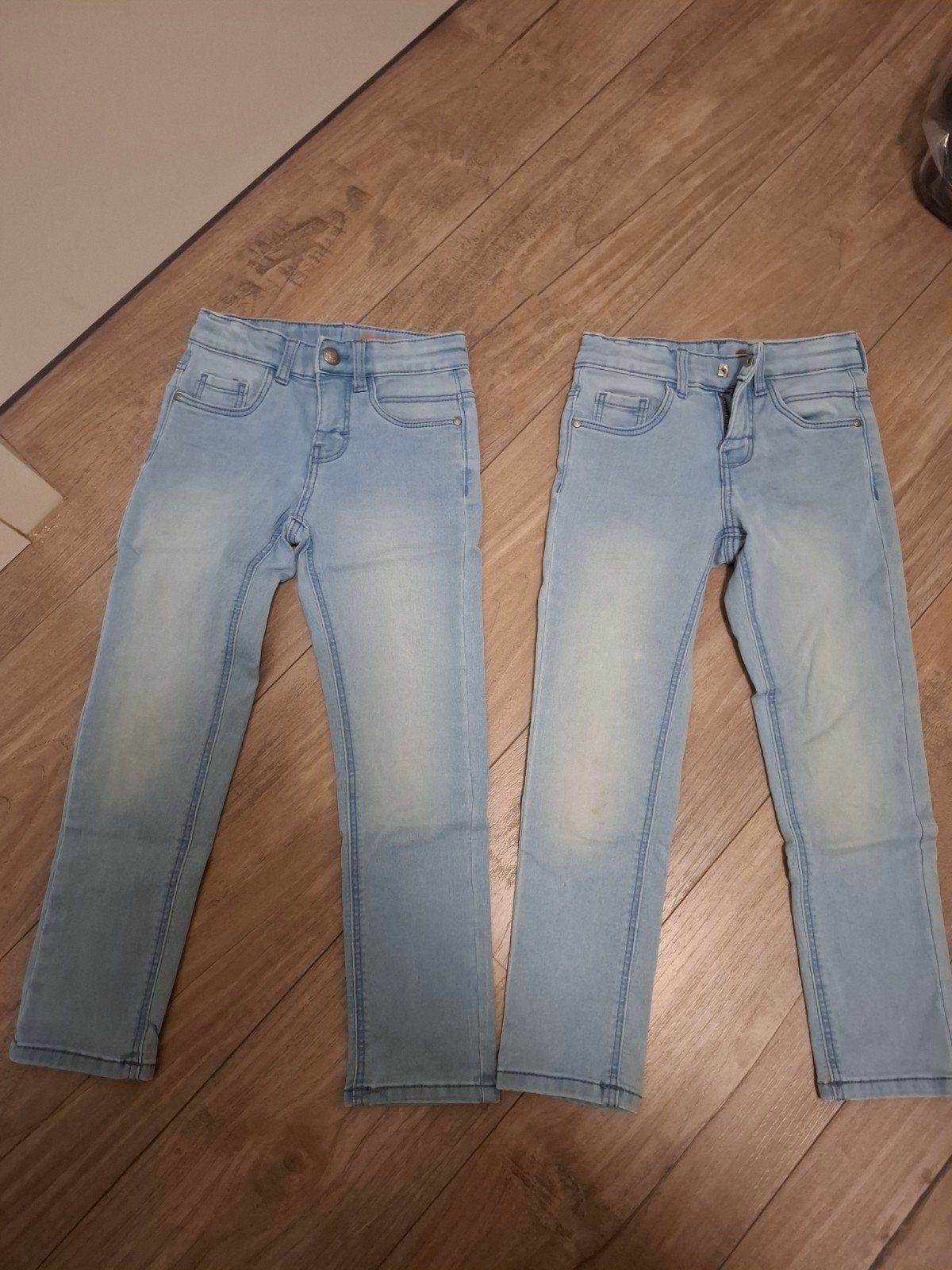 Hema skinny fit jeans maat 116, Kinderen en Baby's, Kinderkleding | Maat 116, Broek, Ophalen of Verzenden, Zo goed als nieuw, Hema
