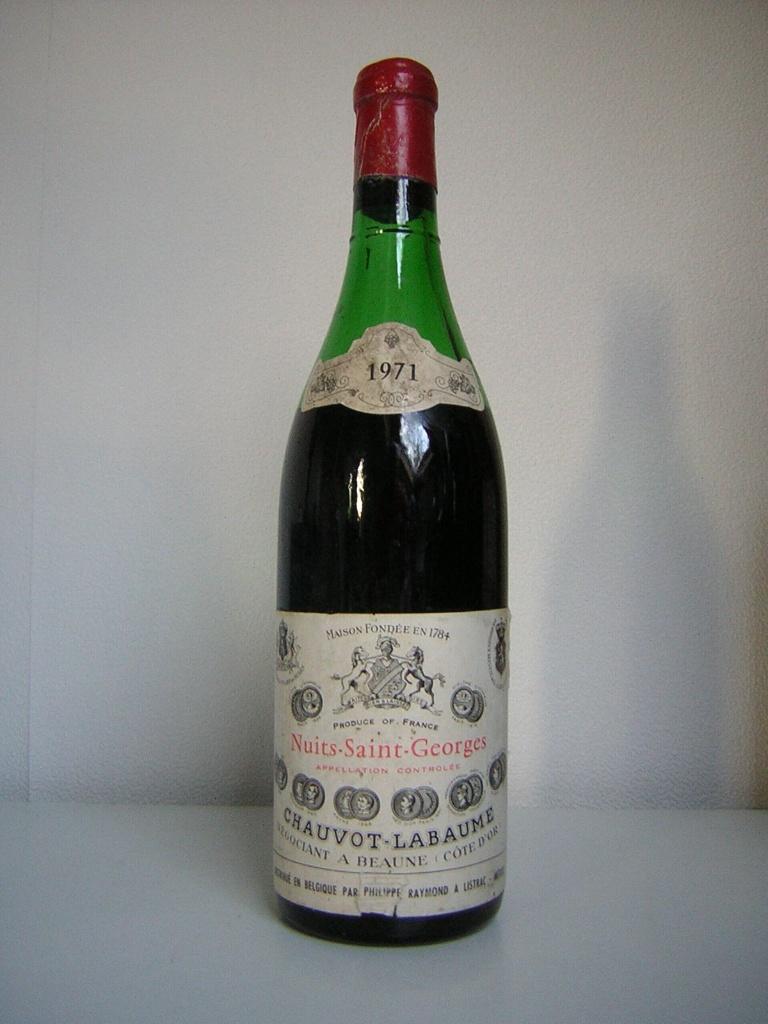 1971 Nuits st George - Wijn voor 55 ste Verjaardag !!, Frankrijk, Nieuw, Ophalen of Verzenden, Rode wijn