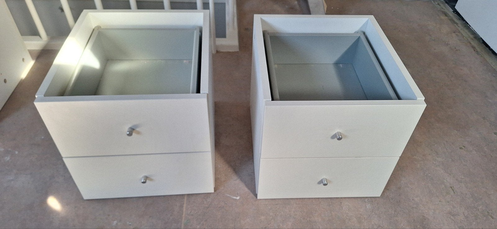 2x IKEA KALLAX inzet met 2 lades, Huis en Inrichting, 1 of 2 laden, Ophalen, Gebruikt