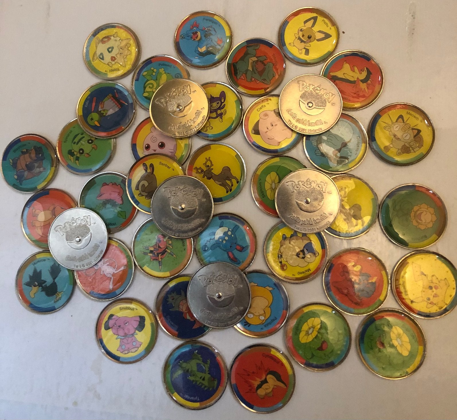 Pokemon Nintendo munten, Verzamelen, Ophalen of Verzenden, Losse flippo's