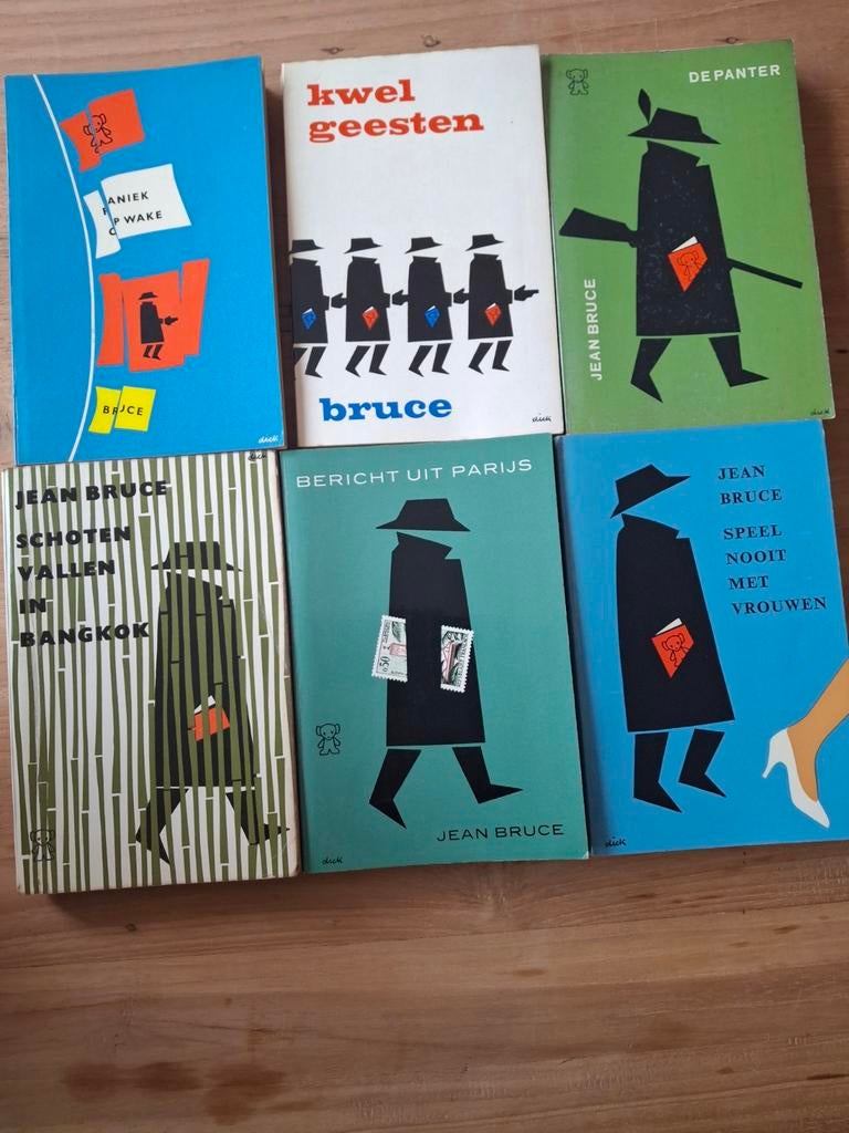 Bruce Pocketboekjes - 6 Boeken, Ophalen of Verzenden, Gelezen, Jean Bruce, Nederland