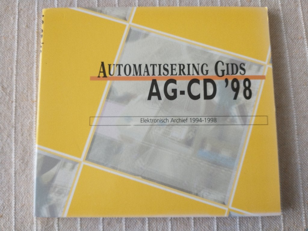 Vintage AG-CD '98 Automatisering Gids, Ophalen of Verzenden, Zo goed als nieuw