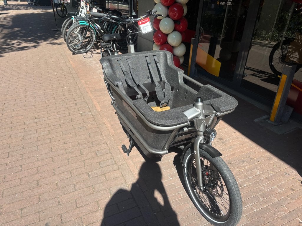 Fietshokje Raaks: Raaks vido elektrische bakfiets nieuw!!, Huif, Niet ingevuld, Nieuw, 2 kinderen