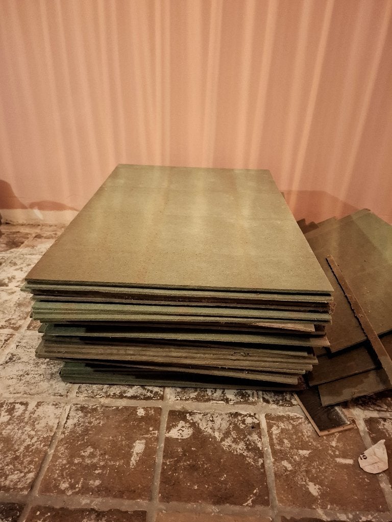 Ondervloer groen 60x80cm x 7mm, Ophalen, Overige materialen, 30 cm of meer, Gebruikt