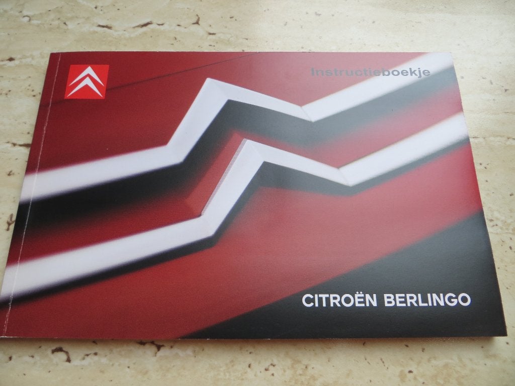Instructieboek Citroen Berlingo bestelauto 2008 +audio/navi, Auto diversen, Handleidingen en Instructieboekjes, Ophalen of Verzenden