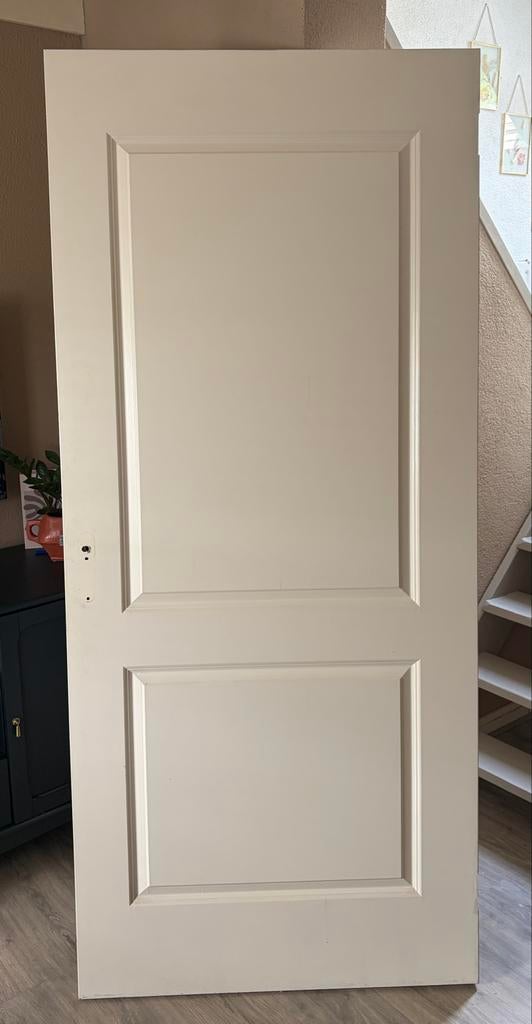 Binnendeur Svedex, wit, 211,5 x 93cm, Ophalen, 80 tot 100 cm, Binnendeur, Zo goed als nieuw