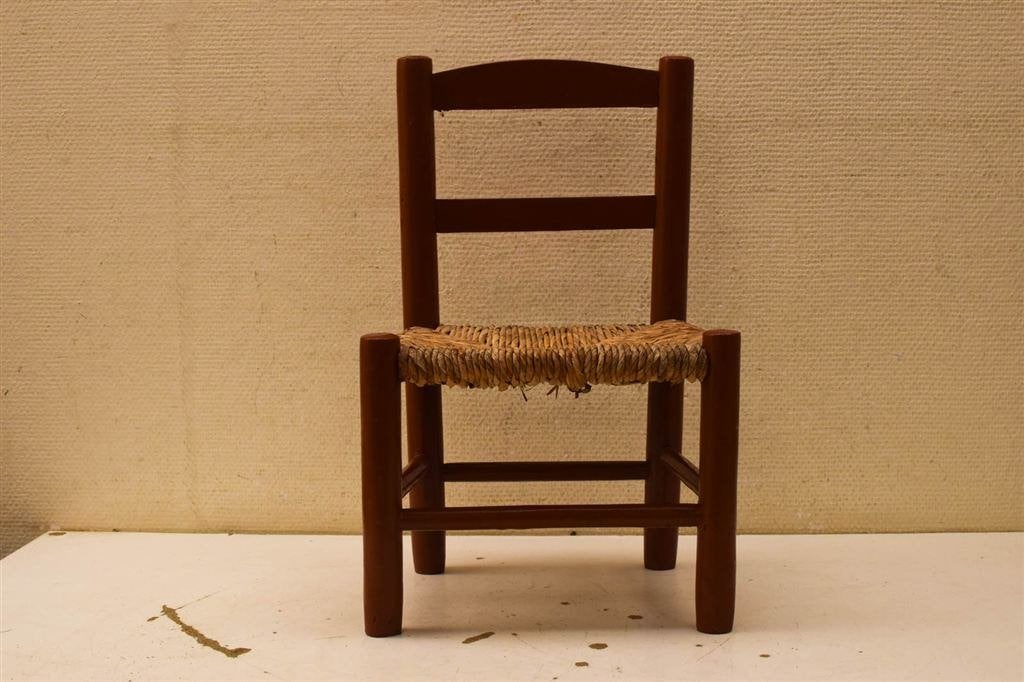 Vintage Houten Kinderstoeltje 50589