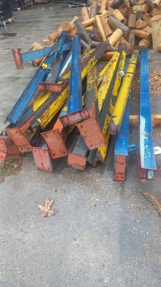 IBE  stalen balk, drager met grondplaat, Ophalen, Gebruikt, Overige metalen